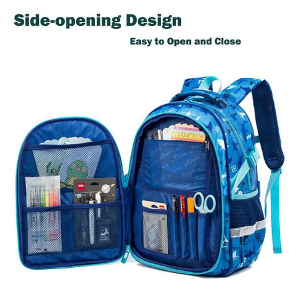 Kit De Mochila Escolar Con Lunchera Y Estuche Diseno Tibu... 1