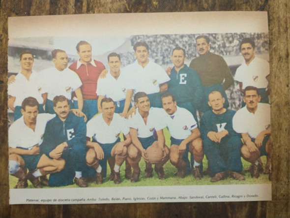 Recorte Platense Equipo 46-47 Toledo Belen Otros 0 Recorte Platense Equipo 46-47 Toledo Belen Otros 0