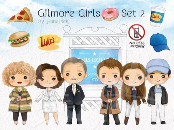 Cliparts Imagenes Png Las Chicas Gilmore H2 1