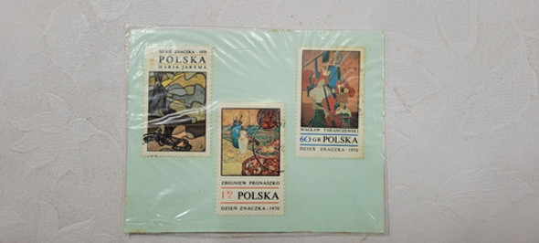 Cartela De Selos Obras De Arte Da Polônia 0