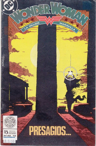 Wonder Woman La Mujer Maravilla Comic Nº13 Dc Ed Zinco 0