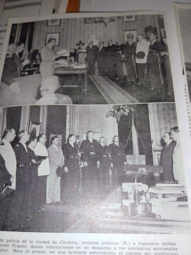 Policia Cordoba 1949 Frigoni Romariz Delich Policial Ponzano 1