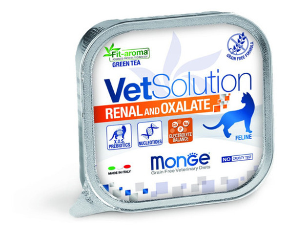 Pate Gato Monge Grain Free Renal Y Oxalato 100g 0 Pate Gato Monge Grain Free Renal Y Oxalato 100g 0