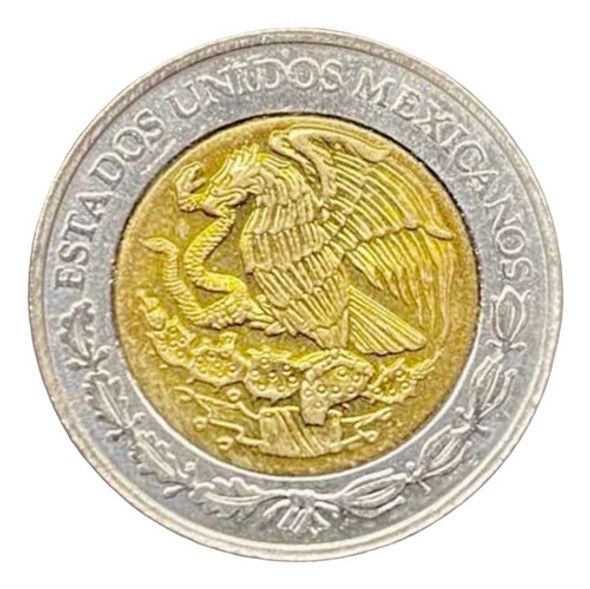 Mexico - 1 Peso - Año 2010 - Km #603 - Bimetalica 1