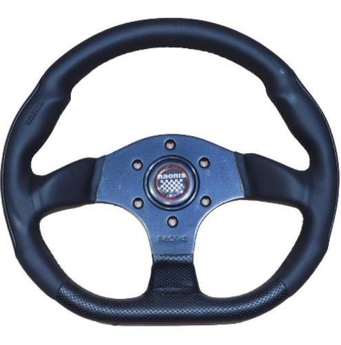 Volante Deportivo Naonis - Senna - Tapizado A Mano 0