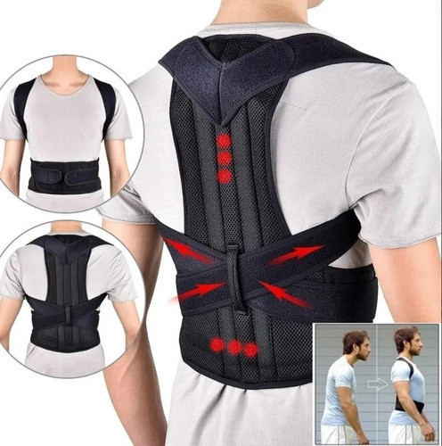Faja Soporte Corrector De Postura Espalda Columna Bola8 0