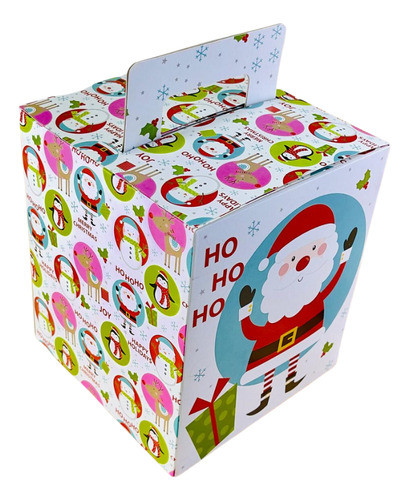 50 Caixa Panetone 500g  Alegria Outlet Natal  D04 0