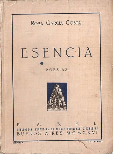 Esencia - Garcia Costa - Babel 0