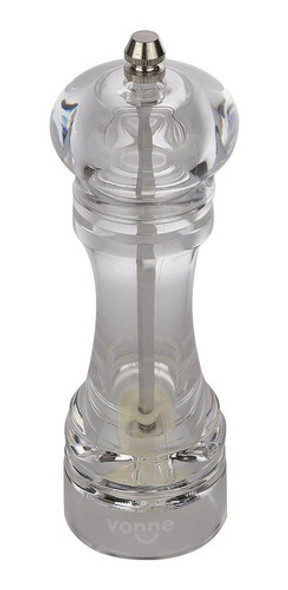 Molinillo Pimientero Pimienta Sal Especias Acrilico 18cm 1