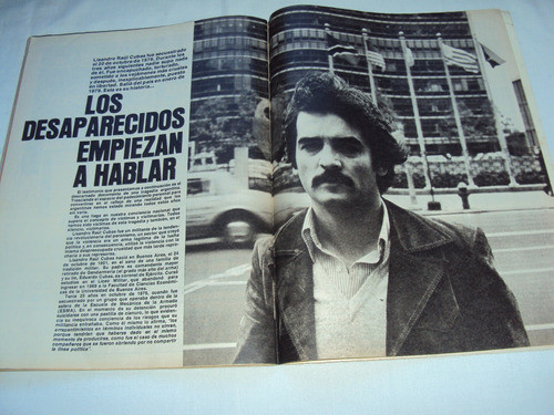 #r Revista 7 Dias 853 Reportaje A Un Desaparecido 1983 1