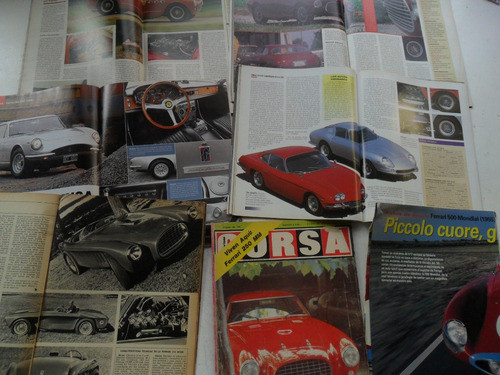 Revista Ferrari 356 Antigua Auto Pininfarina Corsa 250 212 0