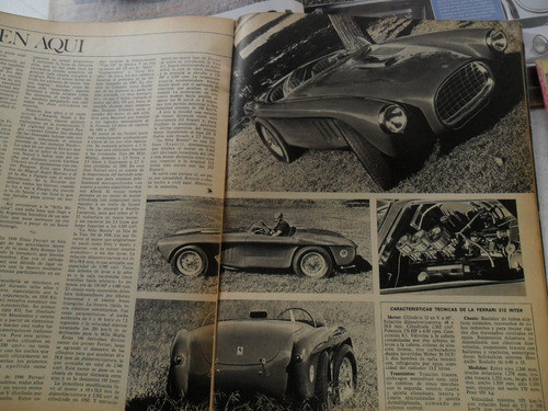 Revista Ferrari 356 Antigua Auto Pininfarina Corsa 250 212 1