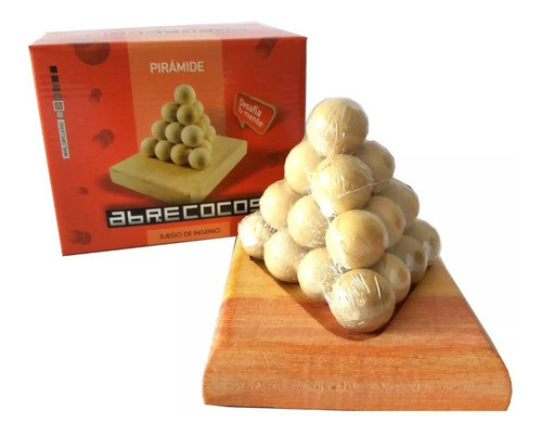 Juego De Ingenio Madera Piramide Dificultad Ciencia X Todos 0