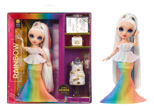 Muñeca Rainbow High Amaya Raine Articulada Acc 28cm Moradouy 0