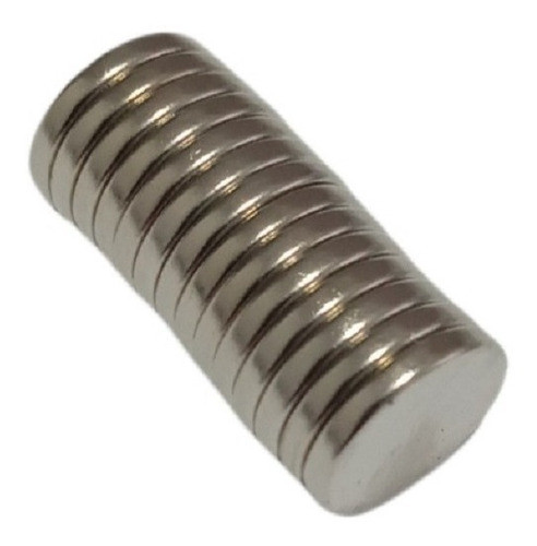 Kit 4 Peças Imã Neodímio Pastilha 10x1,5mm Artes Cartonagem 0