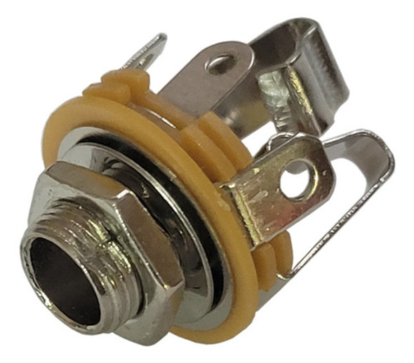 Ficha Estereo Jack 6,5 Hembra Metal Chasis S/corte 10 Unidad 0