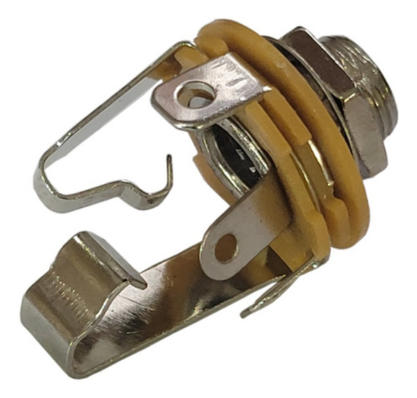 Ficha Estereo Jack 6,5 Hembra Metal Chasis S/corte 10 Unidad 1
