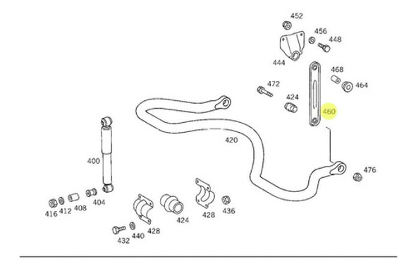 Algema Traseira 608= 255mm Mercedes L 608/912... 1 Algema Traseira 608= 255mm Mercedes L 608/912... 1