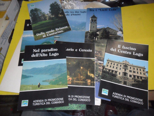 Il Territorio Del Comasco Lombardia Turismo Folleto Ciudad 0