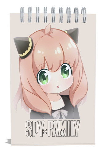 Bloco 100 Fls 8x11 Anime - Spyxfamily - Anya 0