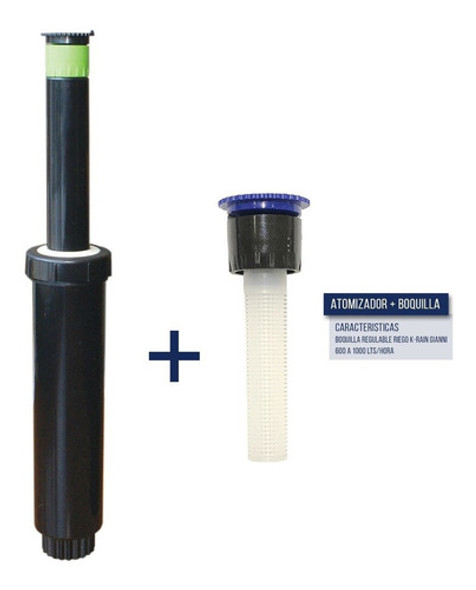 Aspersor K Rain Pop-up Gianni Cuerpo 4 +boquilla600a1000l 0