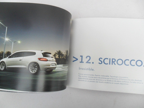 Folleto Catalogo Vw Gol Gti Beetle Scirocco 2011 No Manual 1