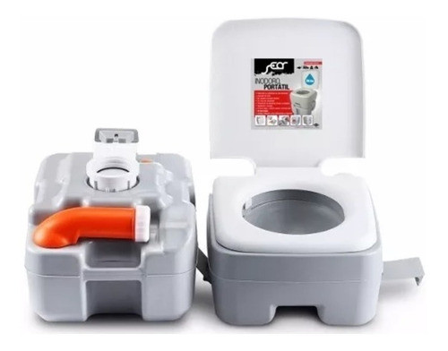Inodoro Portatil 20 Lts C/ Liberador Gases + Liq. Dis X2 0
