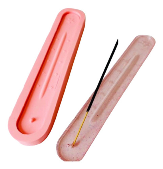 Molde De Silicone Porta Incenso Mod 1 0