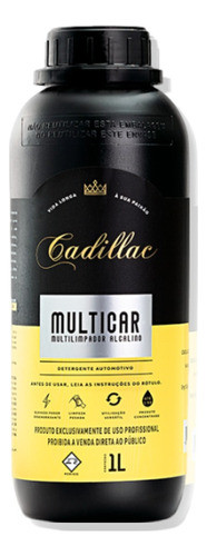Desengraxante Limpeza Pesada Automotivo Concentrado Multicar 0