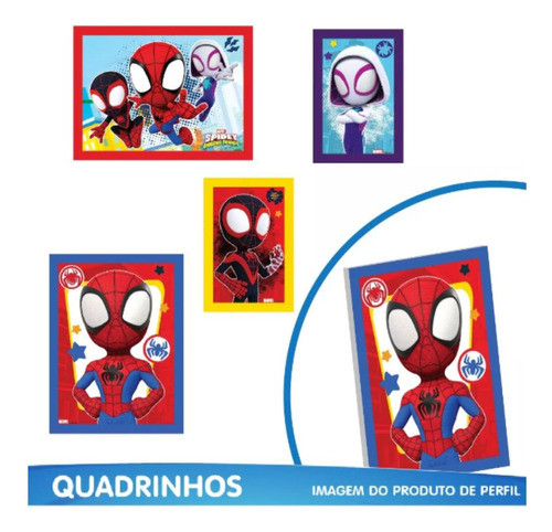 Kit Festa Fácil Homem Aranha E Amigos Original C/40 Enfeites 1