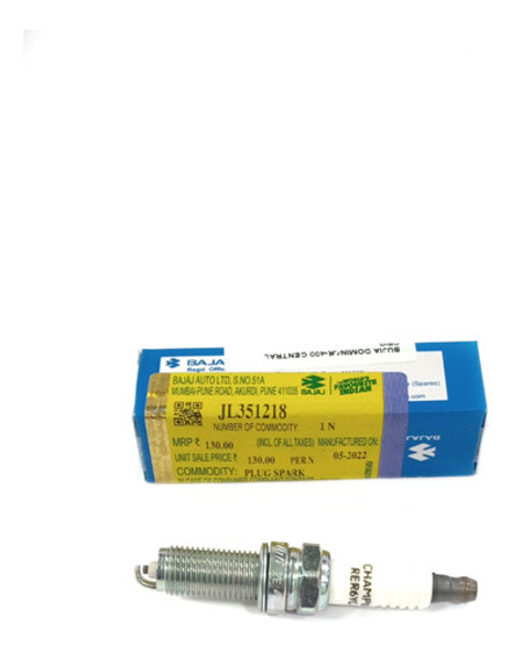Bujia Para Moto Bajaj Dominar 400 Cc Central Original En Msp 1