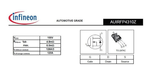 Transistor Irfp4310 * Irfp 4310z * Original (lote 2 Peças) 1