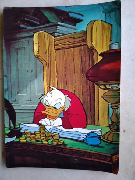 Postales Walt Disney  Producciones Mickey,mc Pato 1 Postales Walt Disney  Producciones Mickey,mc Pato 1