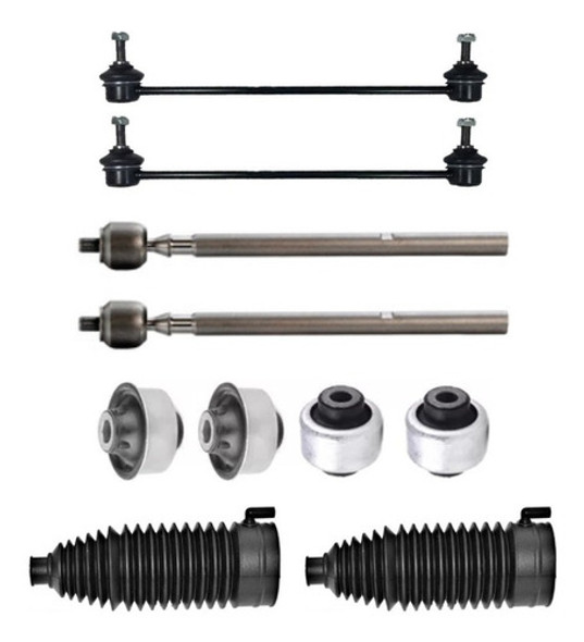 Kit Peugeot 206 207 Bieletas Precaps Bujes Parrilla Fuelles 0
