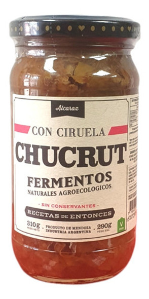 Chucrut Con Ciruela 310 G - Alcaraz 0