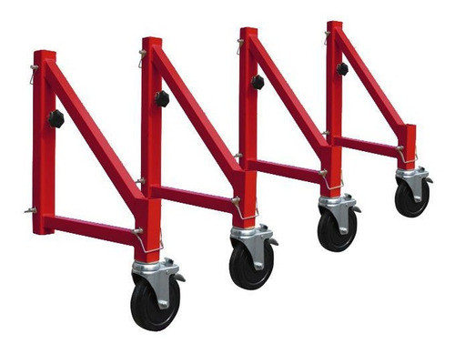 Set De 4 Estabilizadores Para Andamio Con Ruedas Equus - Sas 0