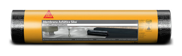 Membrana Asfáltica No Crack Sika C/ Aluminio Rollo 10m, 30kg 0