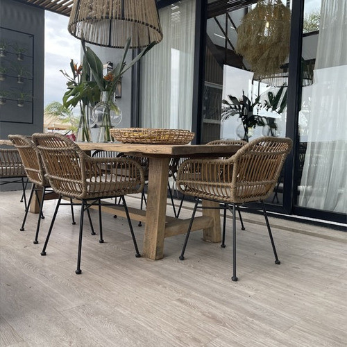 Porcelanato Vite Nordica Greige 20x120 Rt 1ra 0