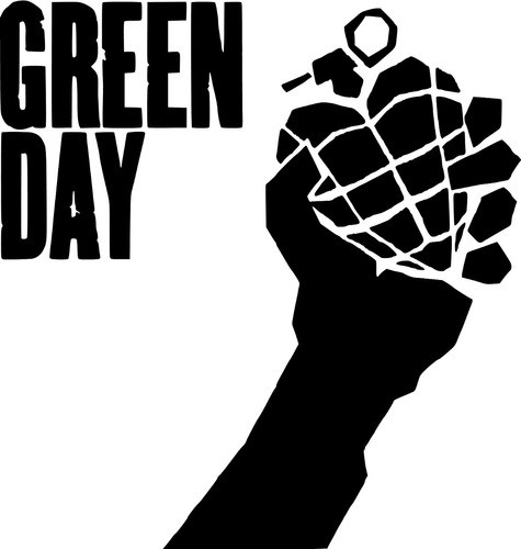 Adesivo Banda Green Day American Idiot - Punk Rock 1