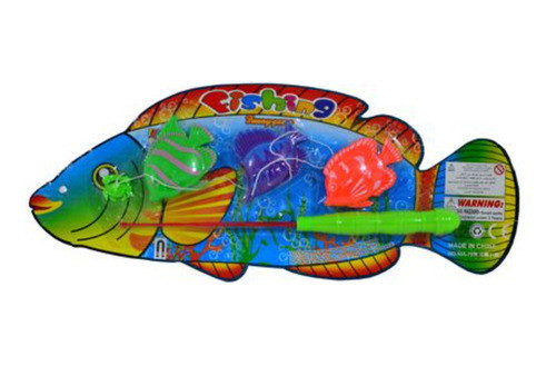 Set De Pesca X4 Piezas En Blister 38x15cm - 50972 0