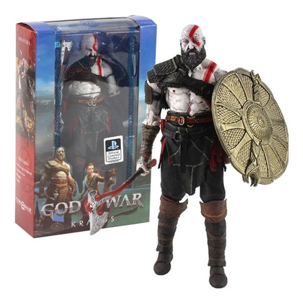 Boneco Kratos Articulado God Of War Ragnarok Action Figure 0