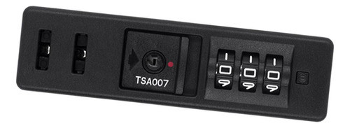 Trava De Bagagem Cadeado De Combinação De 3 Dígitos, 0