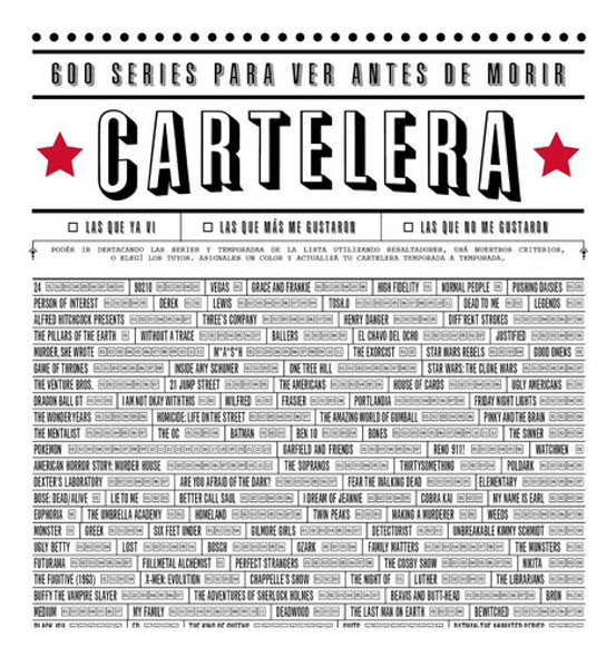 Cartelera De 600 Series Para Ver Antes De Morir! 1