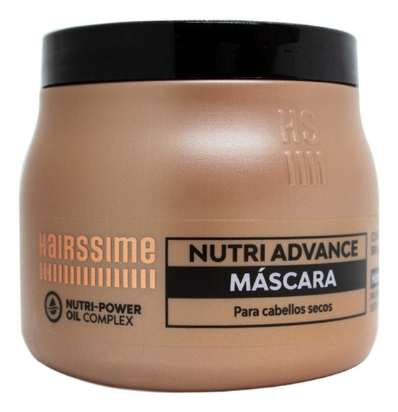Hairssime Nutri Advance Máscara Nutritiva Pelo Seco Chica 3c 0 Hairssime Nutri Advance Máscara Nutritiva Pelo Seco Chica 3c 0