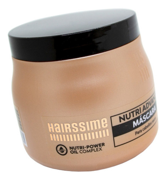 Hairssime Nutri Advance Máscara Nutritiva Pelo Seco Chica 3c 1 Hairssime Nutri Advance Máscara Nutritiva Pelo Seco Chica 3c 1