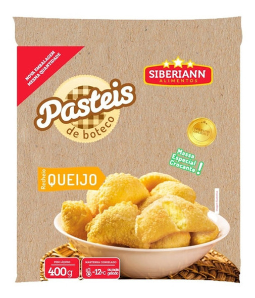 Pastel Recheado De Queijo (caixa 10un De 1kg) 0