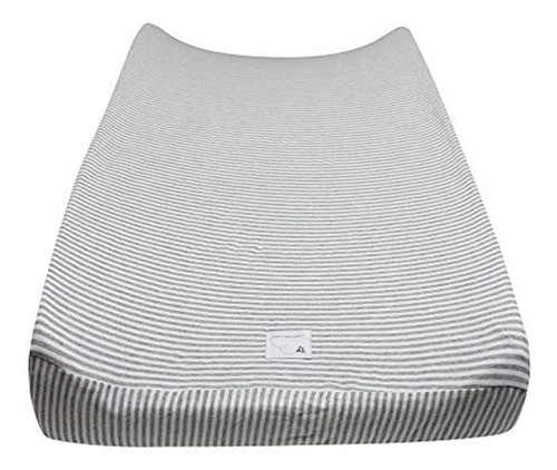 Burts Bees Baby Changing Pad Cover Thin Stripes 100% Algodón 0