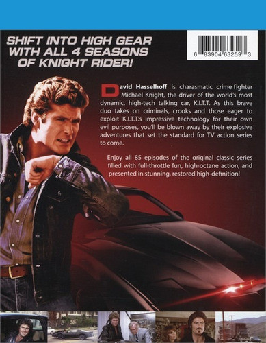 Blu-ray Knight Rider / El Auto Fantastico / Sin Subtitulos 1