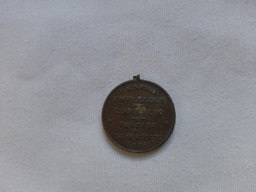 Medalla Centro De Empleados De Comercio 1894 Mercurio Hermes 1