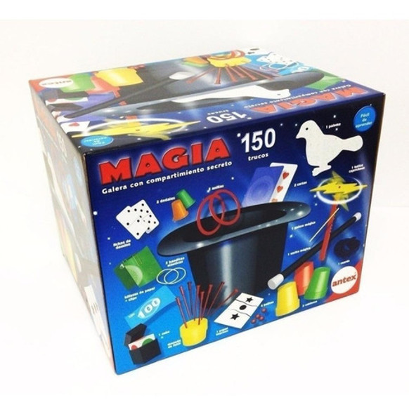 Juego De Magia 150 Trucos Antex Galera Doble Fondo 0